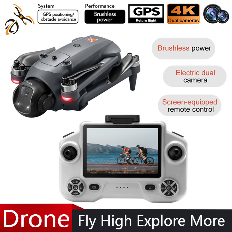 Drone Camera With Gimbal - NEW YL059 Mini RC Quadcopter 4K