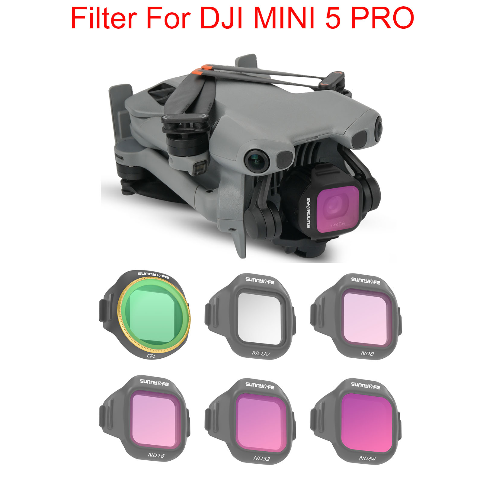 Drone Camera Filter - Drone Filter For DJI Mini 5
