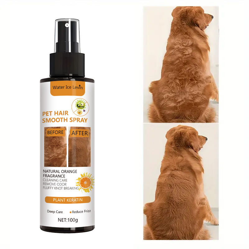 Drone Camera Stabilized - Pet Hair Smoothing Care Spray, Containing