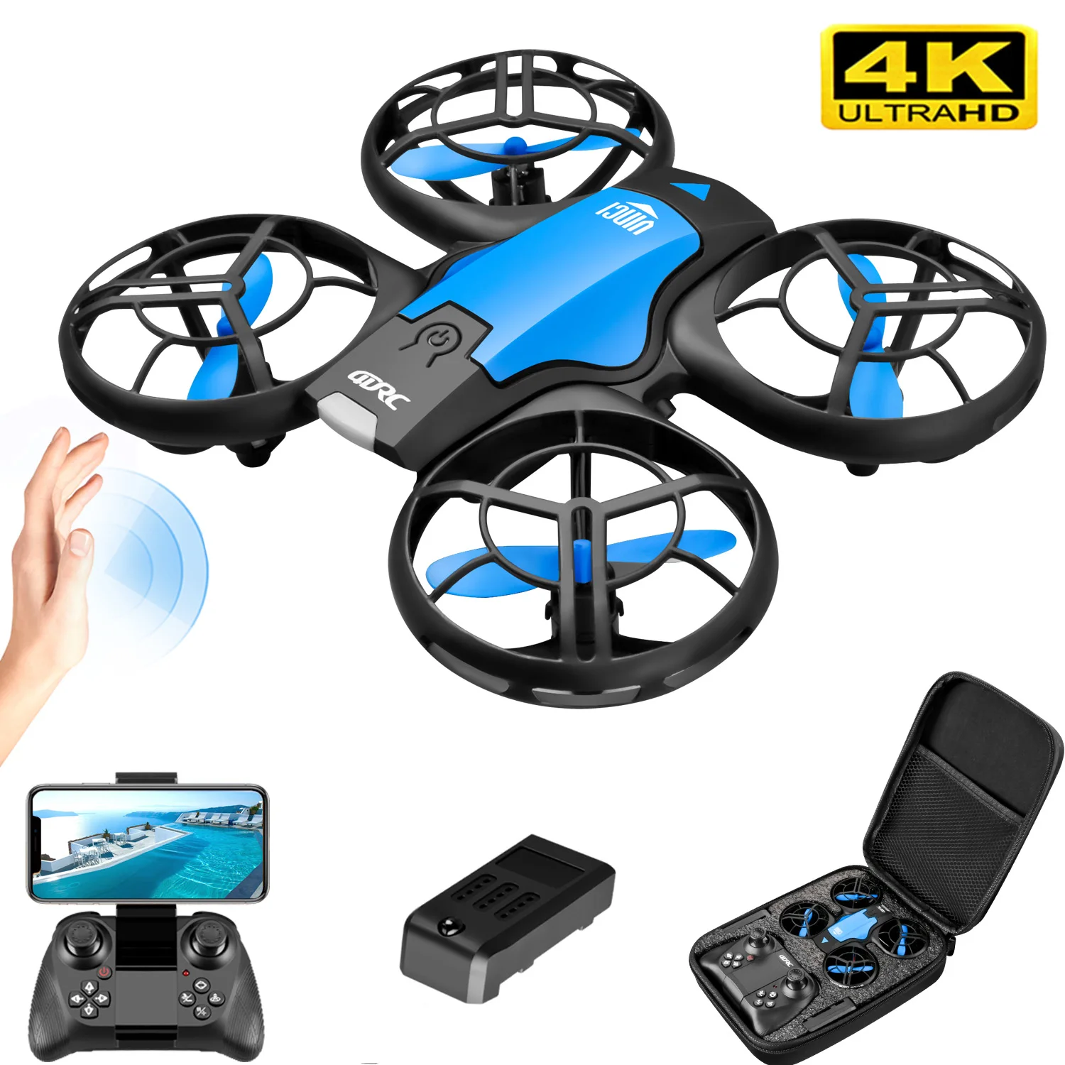 V8 New Mini Drone 4K Professio - Drone Camera Wide Angle review and price