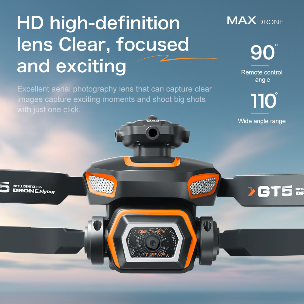 Lenovo GT5 Mini Drone 4K HD du - Drone Camera Wide Angle review and price
