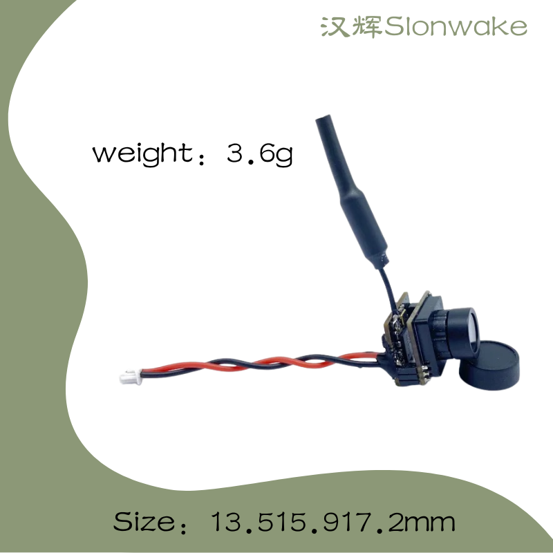 Slonwake 5.8G 48CH 25mW FPV VT - Drone Camera Wide Angle review and price