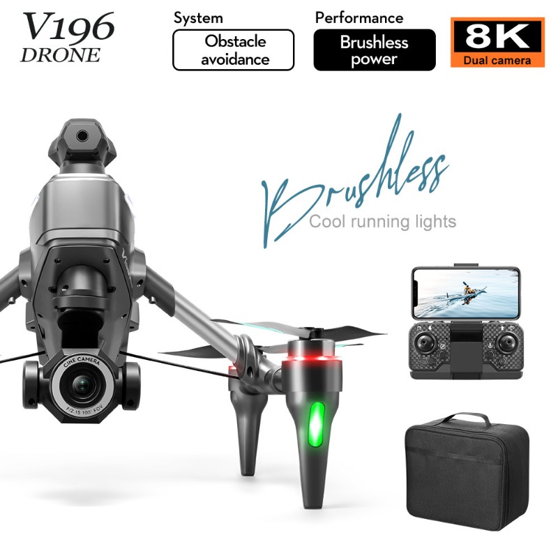 2025 V196 Automatic Obstacle A - Drone Camera With Gimbal review and price