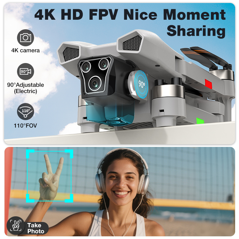 NEW Hot L017 Pro Drone Brushle - Drone Camera Wide Angle review and price