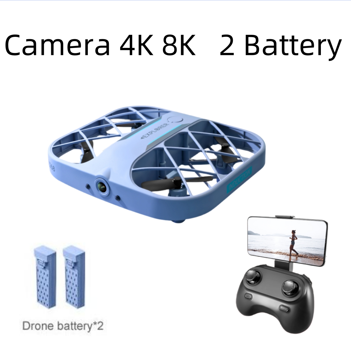 JJRC H107 FPV RC Drone with 2  - Drone Camera Night Vision review and price